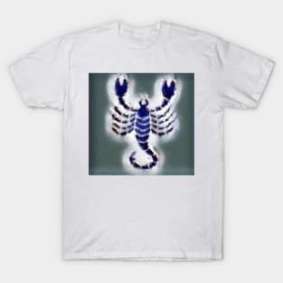 Scorpio in Blue T-Shirt